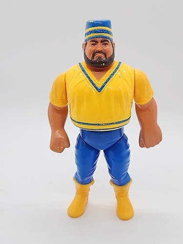 WWF Hasbro Akeem Action Figure 1990 Series 1 WWE...