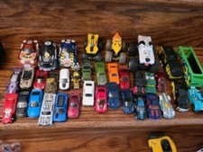 Huge Lot Of Hotwheels, matchbox, Pull Cars And Monster Jam Truck And Others