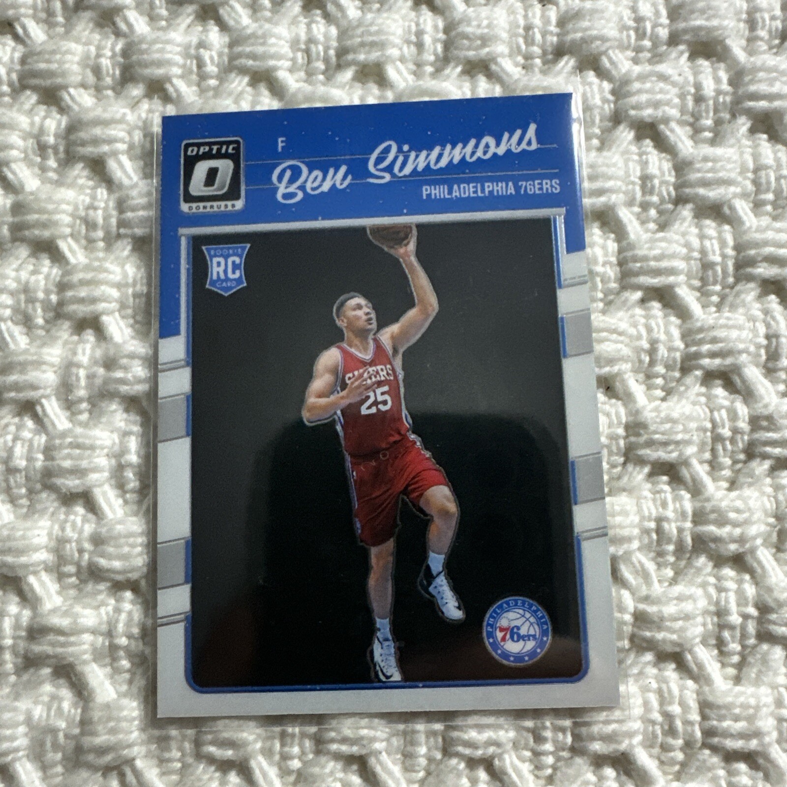 2016-17 Donruss Optic Ben Simmons Rookie Card RC #151 Philadelphia 76ers