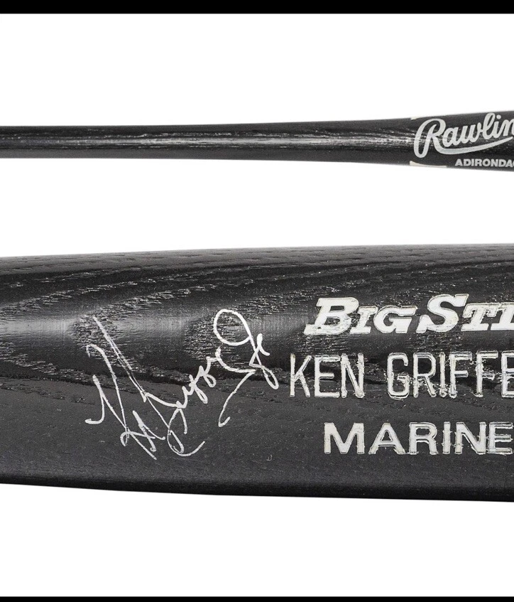 KEN GRIFFEY JR Autographed Big Stick Baseball Bat PSA FULL LETTER Authenticated - Image 2 of 3