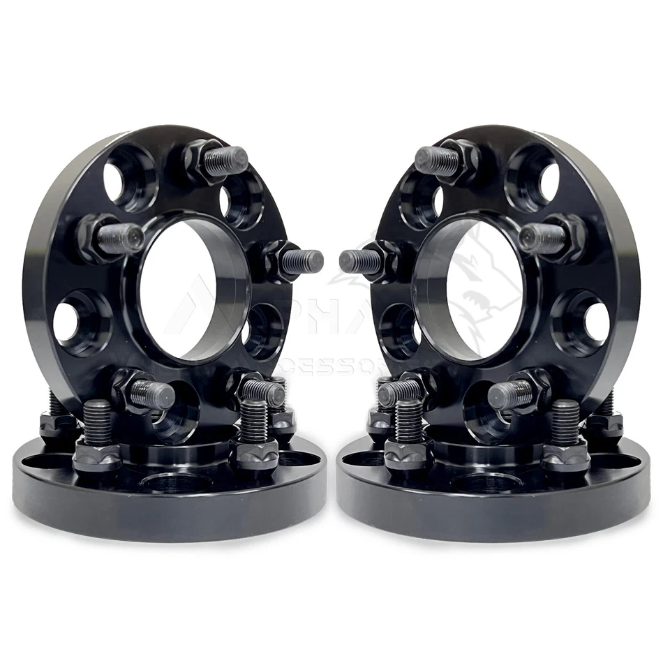 4 piezas 5x4,5 buje centrado 5x114,3 espaciadores de rueda 1" para Infiniti Q50S rojo Sport Q50 Foto 2 de 4