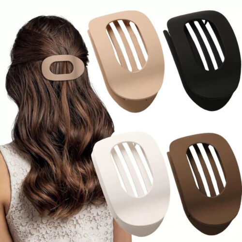 4 Stück Damen Haarspangen Französisch Elegant Haarklammer Set Rutschfest Dünnes - Bild 1 von 11