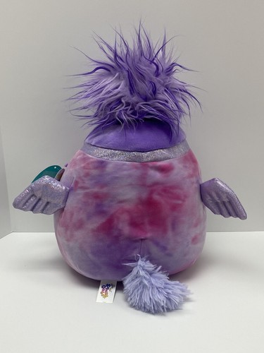 Peluche Squishmallow 12" Willow Pegasus SquishDoos púrpura suave nuevo con etiquetas - Imagen 7 de 9