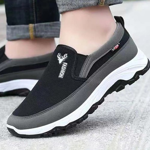 Lightweight Men Casual Shoes Fashion Soft Canvas Shoes Comfortable Flat Cloth - Picture 9 of 15