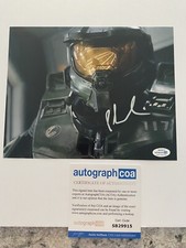 Pablo Schreiber signed autographed Halo 8x10 photo ACOA Rare Master Chief