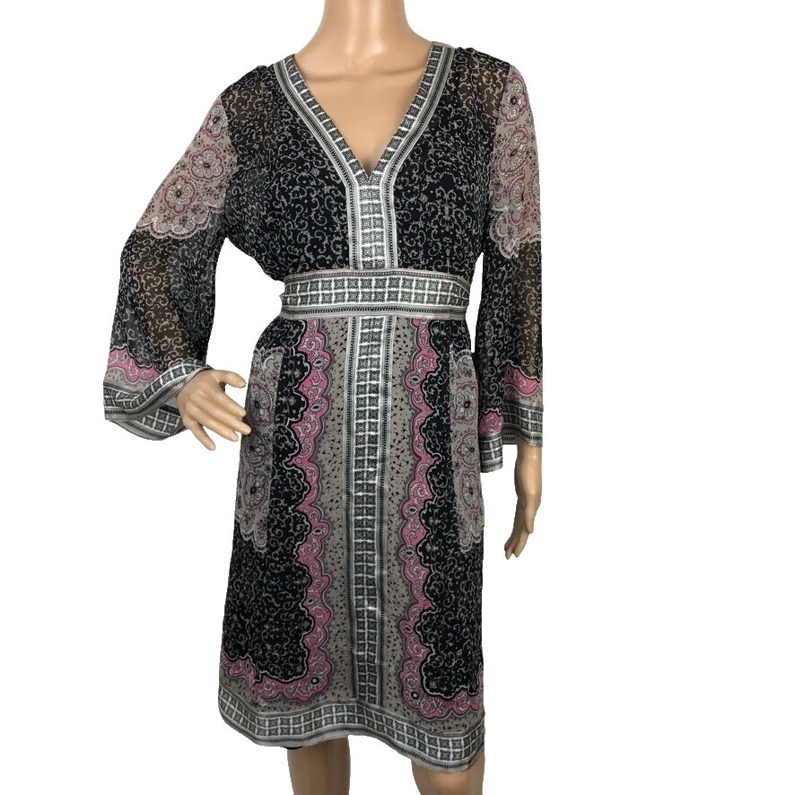 Seda INC International Concepts mujeres vestidos de Paisley para mujer