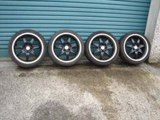 4 Wolfrace  Aloy wheels WO108 4 70 17 BLK 20