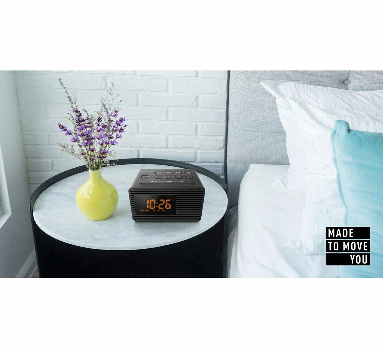 Thumbnail - Panasonic Rc-800eg-k Radiowecker Ukw (schwarz)