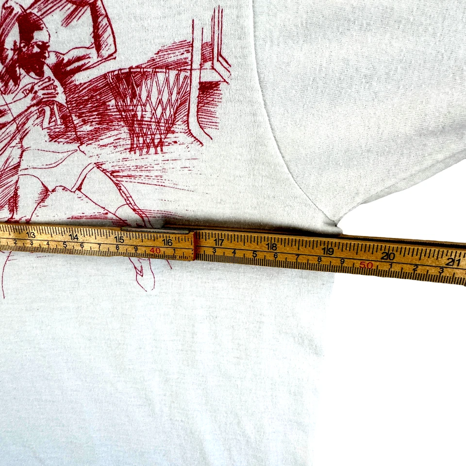 Camisa Brooks vintage para hombre zapatos de baloncesto medianos puntada única hechos en Estados Unidos años 70 80 Foto 4 de 4