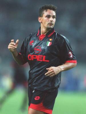 Camisa camisa 1996-97 AC Milan Third S/S No.18 Roberto Camisa camisa 1996-97 AC Milan Third S/S No.18 Roberto