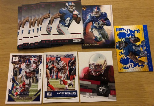 Andre Williams 2014-16 12 Card Lot: 9 RCs, Insert | eBay