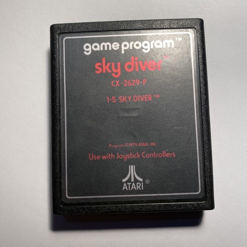 Arcade Atari 2600 Game Program Sky Diver Cartridge (WORKING