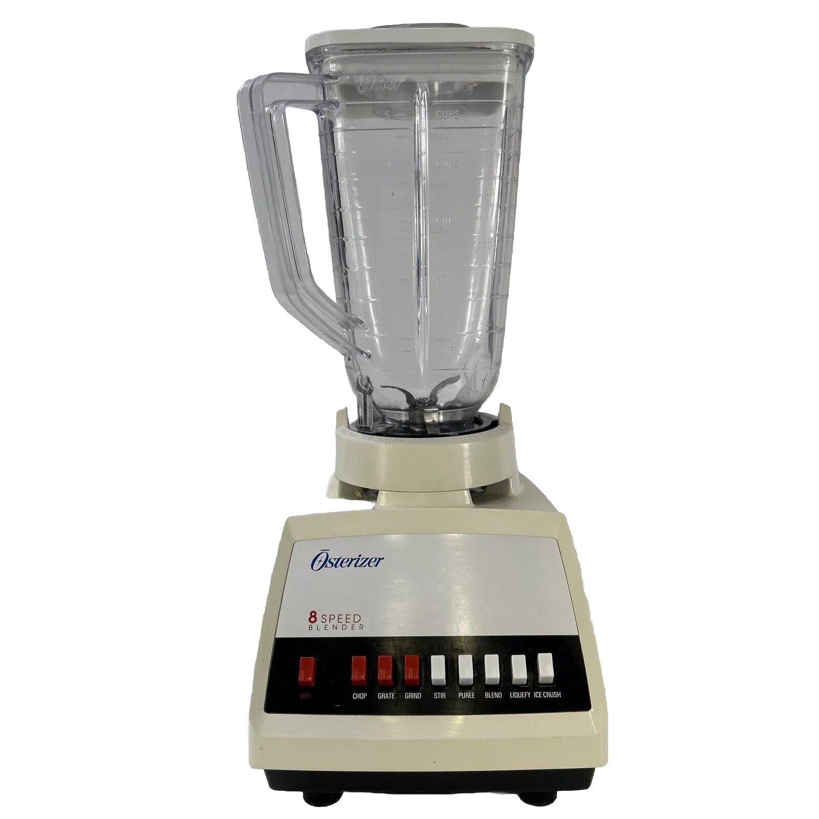Vintage Osterizer 8 Speed Blender 867-28M Tested