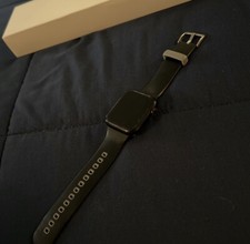 Apple Watch SE 2022 44mm Midnight Aluminum Case with Sport Band, M/L GPS ...