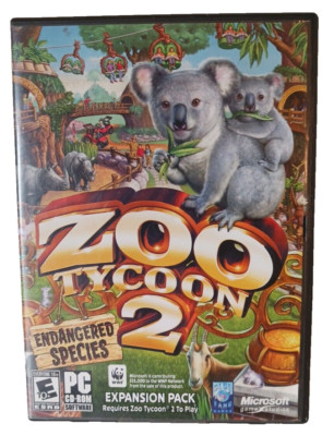 Zoo Tycoon 2: Zookeeper Collection (PC, 2006) & Tycoon 3D Seaworld CD