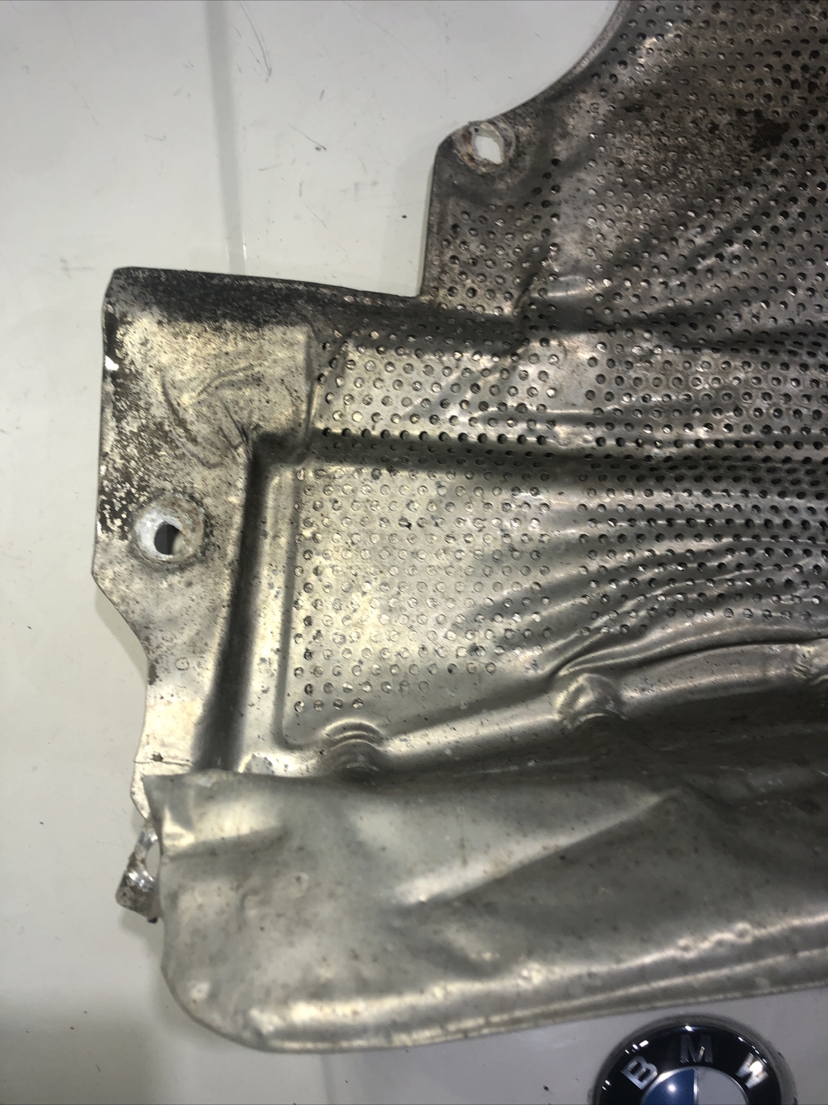 OEM BMW E36 3series Coupe VERT Muffler Rear Silencer Heat Shield Guard 9499 eBay