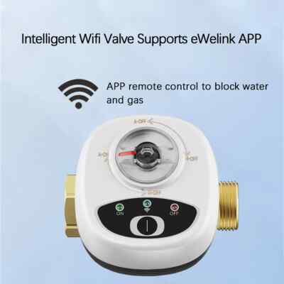 New Smart Home Smart Valve Water Gas Shutoff WIFI APP Control Wireless Automated
