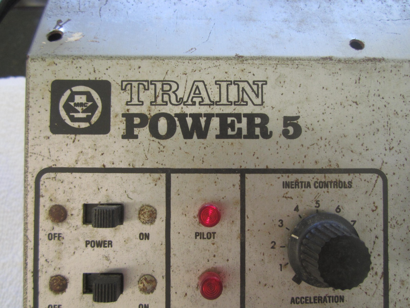 MRC Train Power 5 Transformer HO/N Scale MULTIFUNCTION Controller BULBS OUT eBay