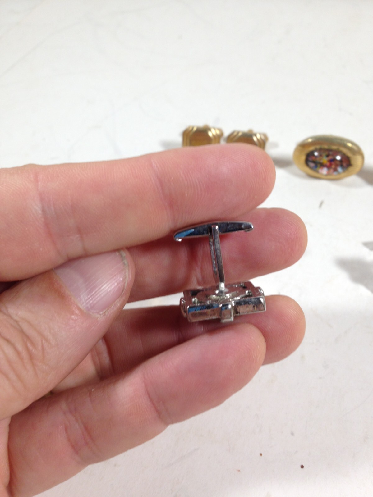 Lot of 4 Pair of Vintage Mens Cufflinks eBay