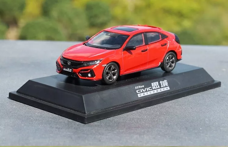 1 43 Scale Honda CIVIC Hatchback 2020 Black Diecast Car Model Toy Gift NIB