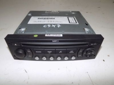 CITROEN C5 III X7 RADIO CAR AUDIO AUTORADIO 9664513277 