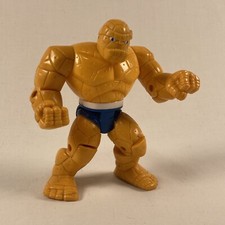 Marvel Fantastic Four The Thing Toy Biz Orange 1995 Action Figure 5" Vintage