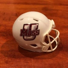 UMass Minutemen custom pocket pro helmet