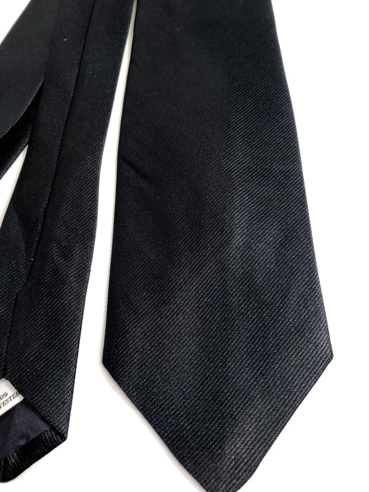 NUEVO SIN ETIQUETAS - Designs By Anthony - Corbata de cuello de poliéster azul marino - 57" X 3" 316 Foto 3 de 4