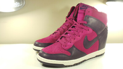 NIKE 2013 DUNK SKY HI HIDDEN WEDGE 528899 501 PURPLE 8.5 PRESTO AIR MAX 1 FORCE