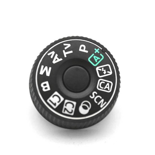 Top Mode Function Dial Button Cover Replacement Parts For Canon EOS 80D Camera - Picture 3 of 6