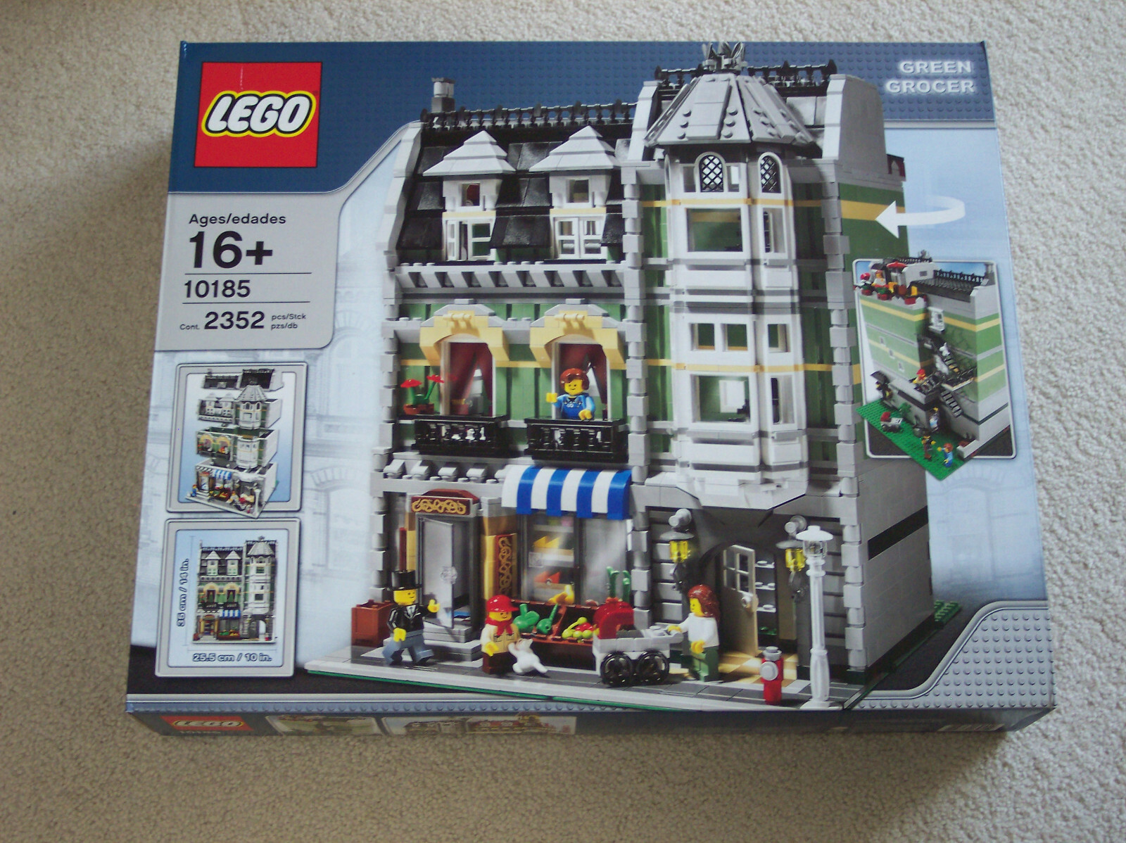 Lego Creator 10185 verde Grocer NISB factory sealed - ships insurosso più economico Lego Creator 10185 verde Grocer NISB factory factory factory sealed - ships insurosso colorways incredibili
