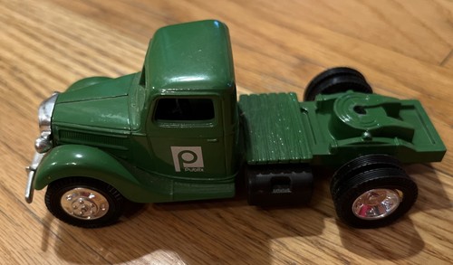 Banco de remolque tractor Publix ERTL 1937 coleccionable escala 1/43 fundido a presión coleccionar - Imagen 8 de 9