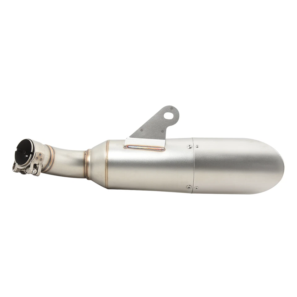 Silenciadores silenciadores traseros cromados tubo de escape para Yamaha YZF R3 R25 MT-03 2016-2021 Foto 4 de 4