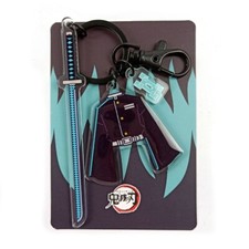 Demon Slayer Tokitou Muichirou Anime Key Goods Keychain Widget Fashion Gift
