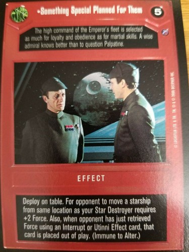 Star Wars CCG Death Star II BASIC SINGLES Select Choose Your Card SWCCG - Picture 104 of 121