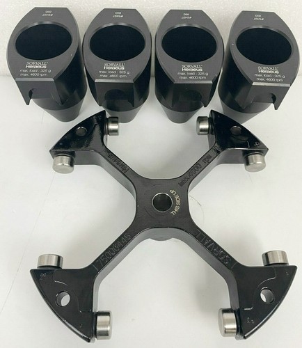 ROTOR CENTRÍFUGO TERMO CIENTÍFICO SORVALL HERAEUS 75006445 - 4 CUBOS DE 250 ML - Imagen 3 de 7