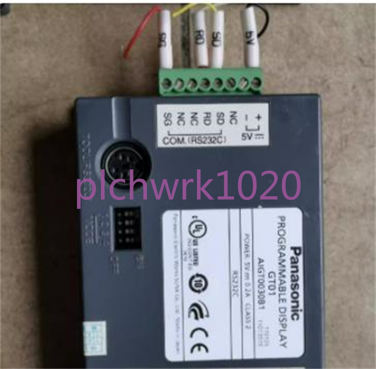 Panasonic - くろ 1PCS Panasonic touch screen GT01 AIGT0030B1 text display in
