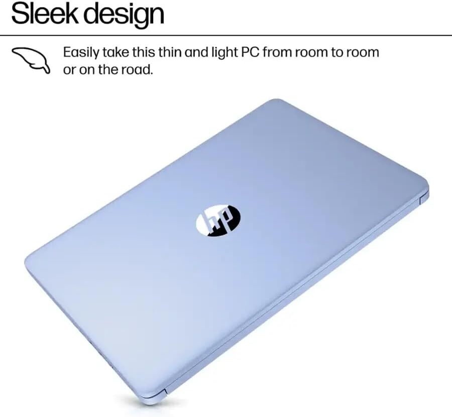 HP 2025 New Laptop Intel N150 8/16GB RAM 126/384GB Storage Wi-Fi 6