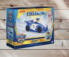 Paw Patrol Chase Mini Movie Vehicle Set 2 in 1 Car & Motorcycle Plus Chase