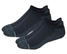 Dr. Motion Men's 2 Pack Everyday Compression Ankle Socks
