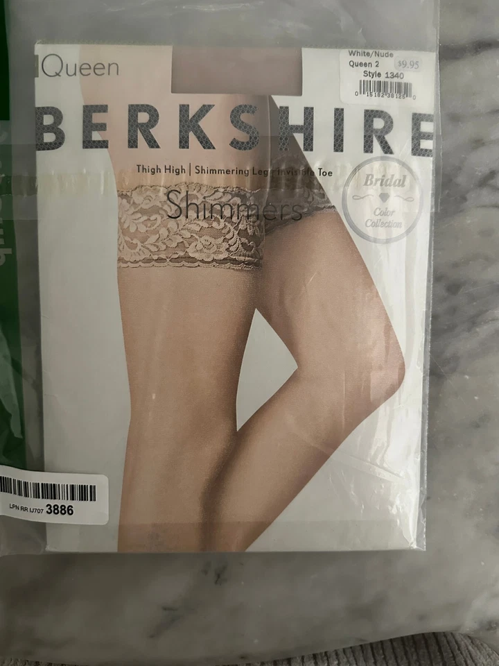 Nuevo en Paquete Berkshire Shimmers 1340 Top de Encaje Ultra Transparente Hasta el Muslo Para Mujer Talla Grande 2X Foto 2 de 4