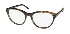 VERA WANG LUXE ALEXEY CATEYE OVERSIZED SIGNATURE LOGO HIP EYEGLASS FRAME/GLASSES