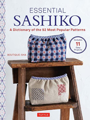 Essential Sashiko: Ein Wörterbuch der 92 beliebtesten - Hardcover NEU Boutique-