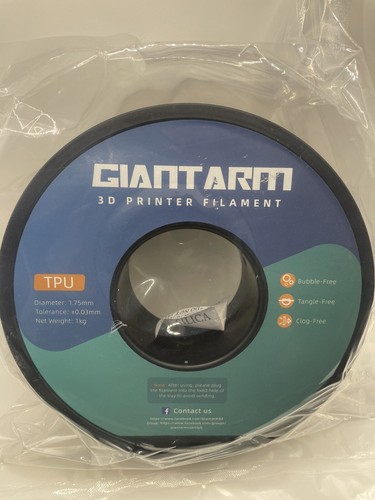 GIANTARM 3D Printer Filament, Grey Pla Filament, 1Kg(2.2lbs) Spool, 1.75mm Dimen - Picture 3 of 8