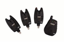 DAM MAD CSI+Wireless Bite Alarm Set 2+1 Bissanzeiger grün rot Karpfenangeln