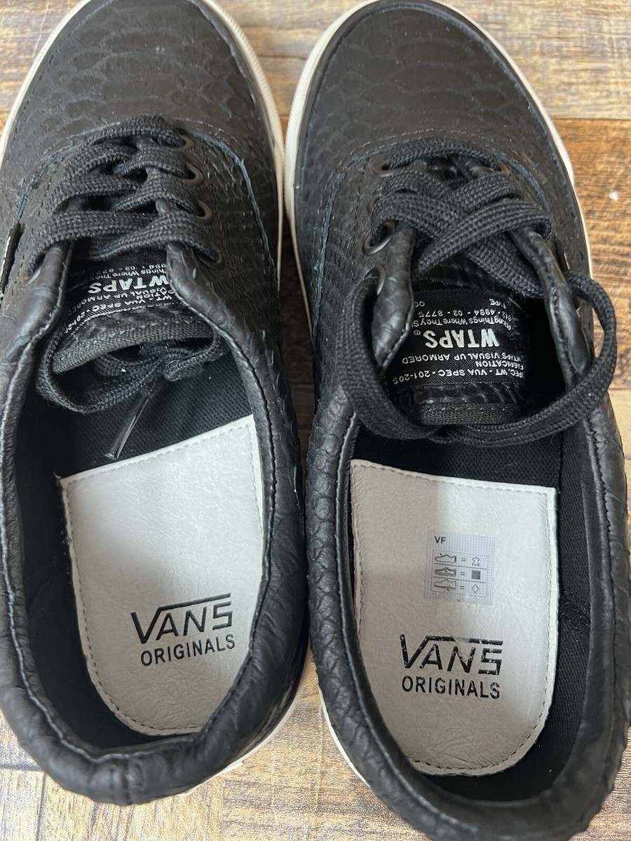Vans X WTAPS OG Era LX in Anaconda/Black - Size MEN 5 / Women 6.5