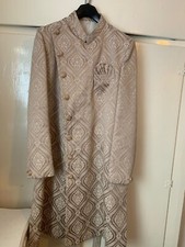 Herren Hochzeit Sherwani Gro&szlig;e Gr&ouml;&szlig;e Rosegold Hellrosa