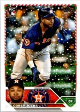 2023 Topps Holiday Corey Julks Rookie Houston Astros #H137