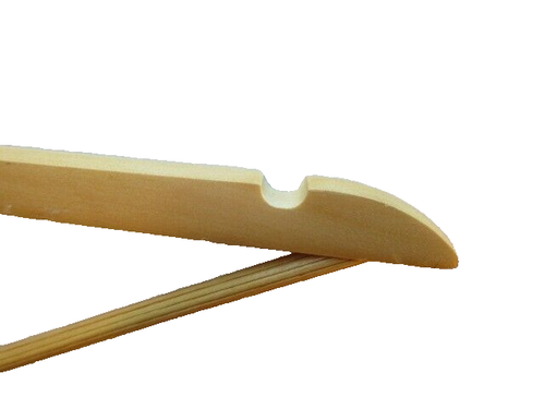 31 NEW Wooden Suit Hangers, Clothes, Coats, Jackets, Dress Pants, Shirts, Skirts - Picture 3 of 5