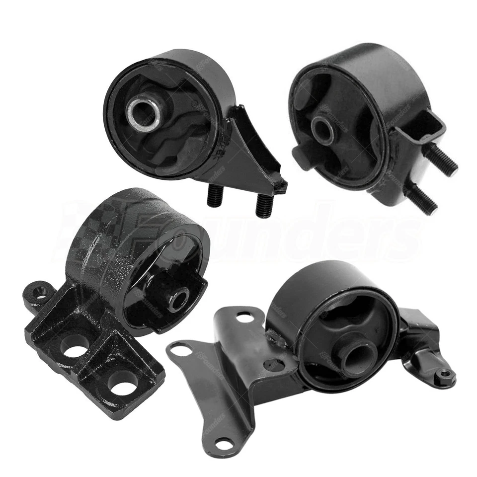 4PCS Engine Motor & Transmission Mount Set For Ford Escort 1.9L 1991-1996 Foto 4 de 4
